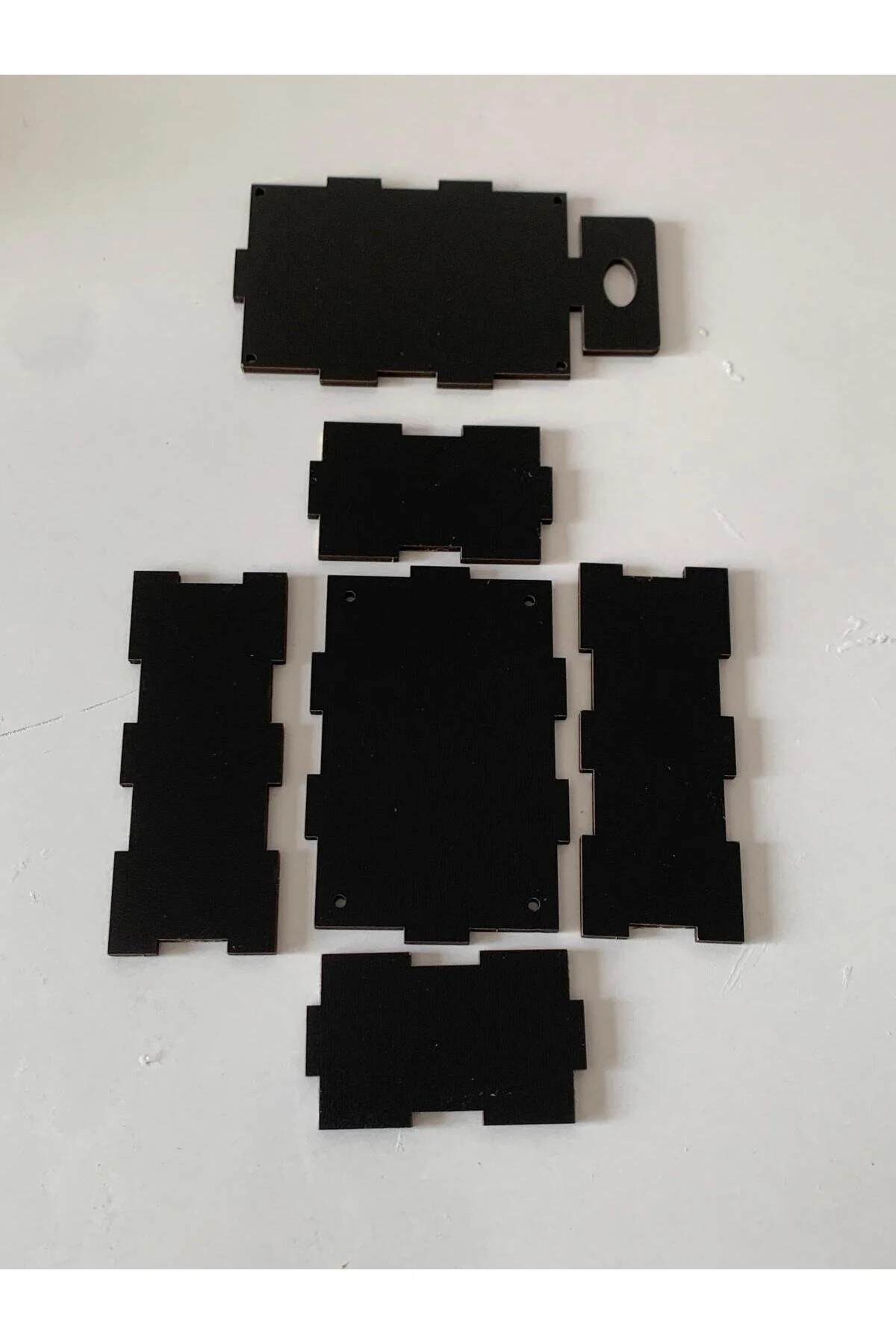 Asmalı Çivilemeli Ahşap Proje Kutusu - Görsel 3