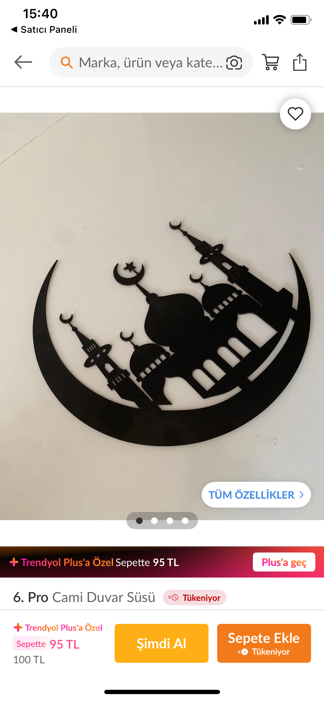 Cami Duvar Süsü - Görsel 5