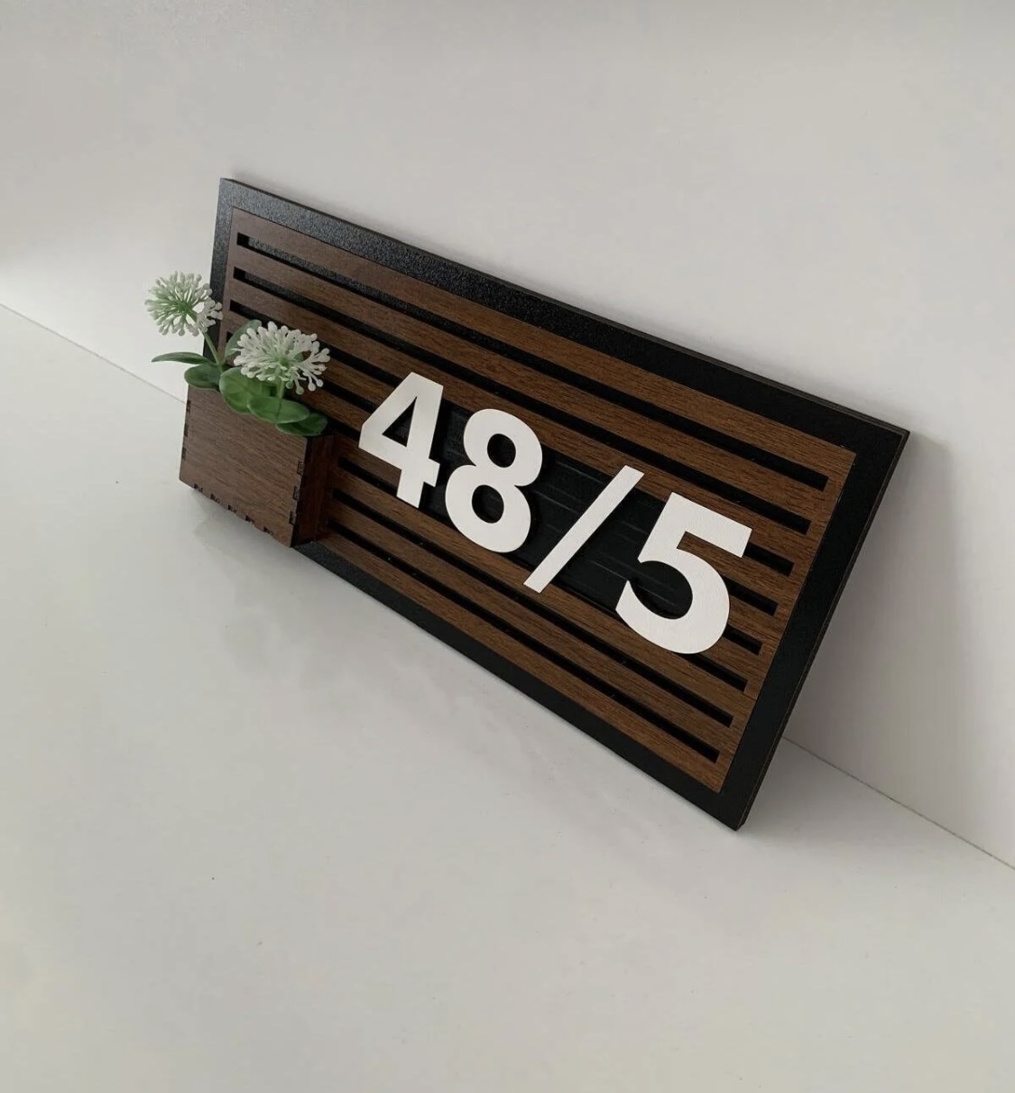 Numaralı Kapı Süsü Kapı Numaralığı - Görsel 6