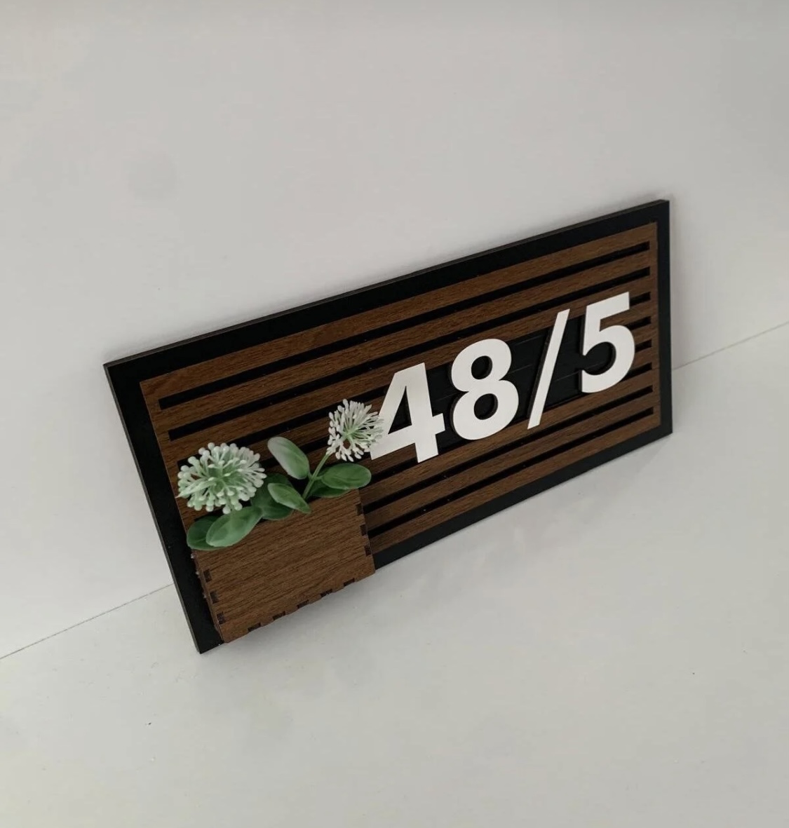 Numaralı Kapı Süsü Kapı Numaralığı - Görsel 5