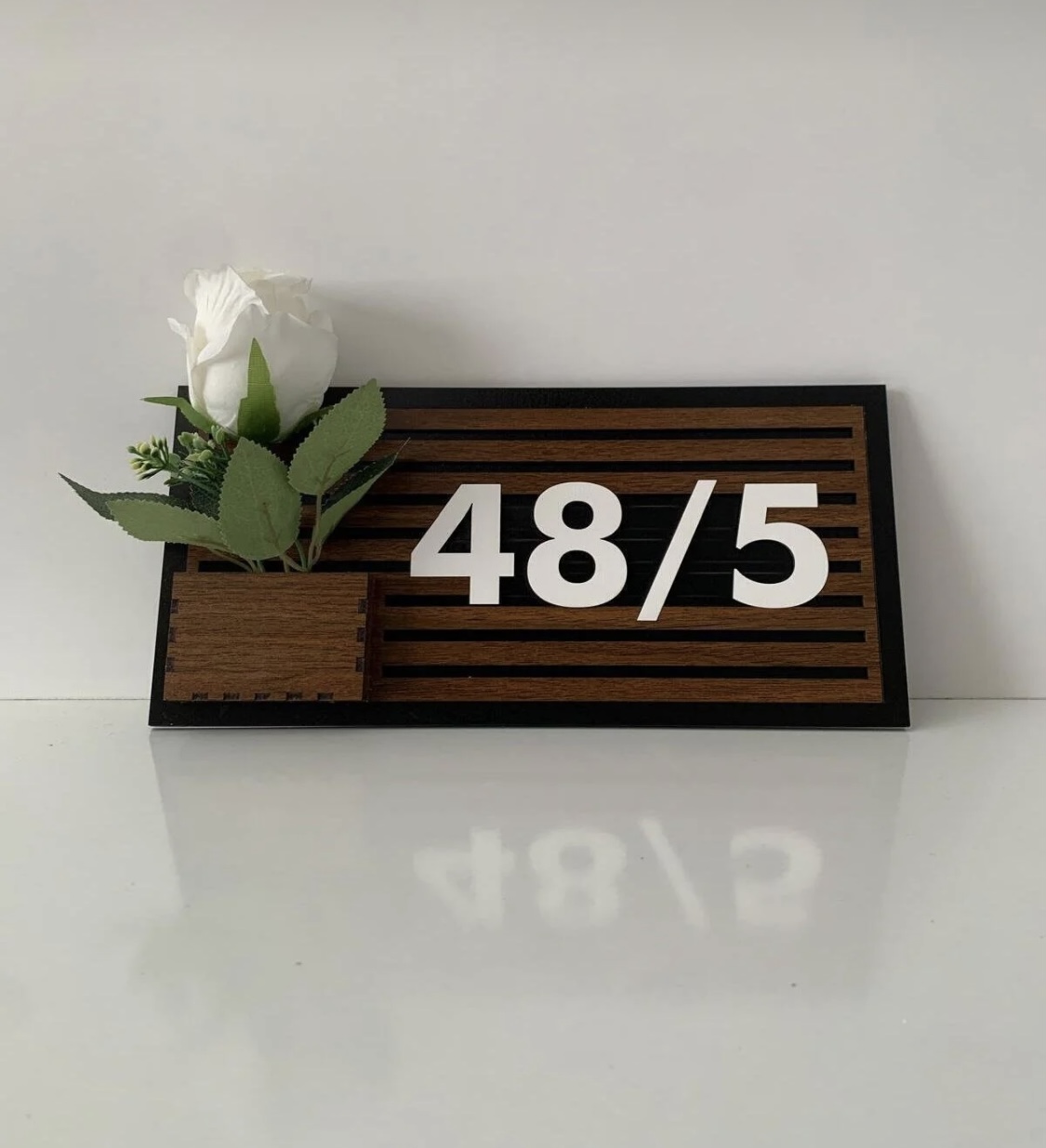 Numaralı Kapı Süsü Kapı Numaralığı - Görsel 3