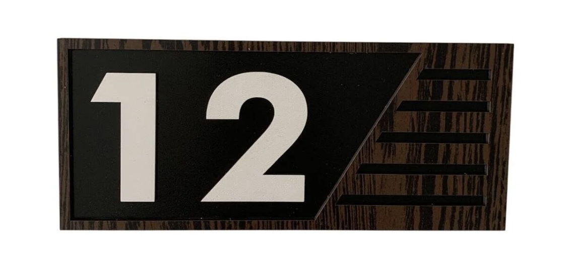 Ahşap Kapı Numaralığı