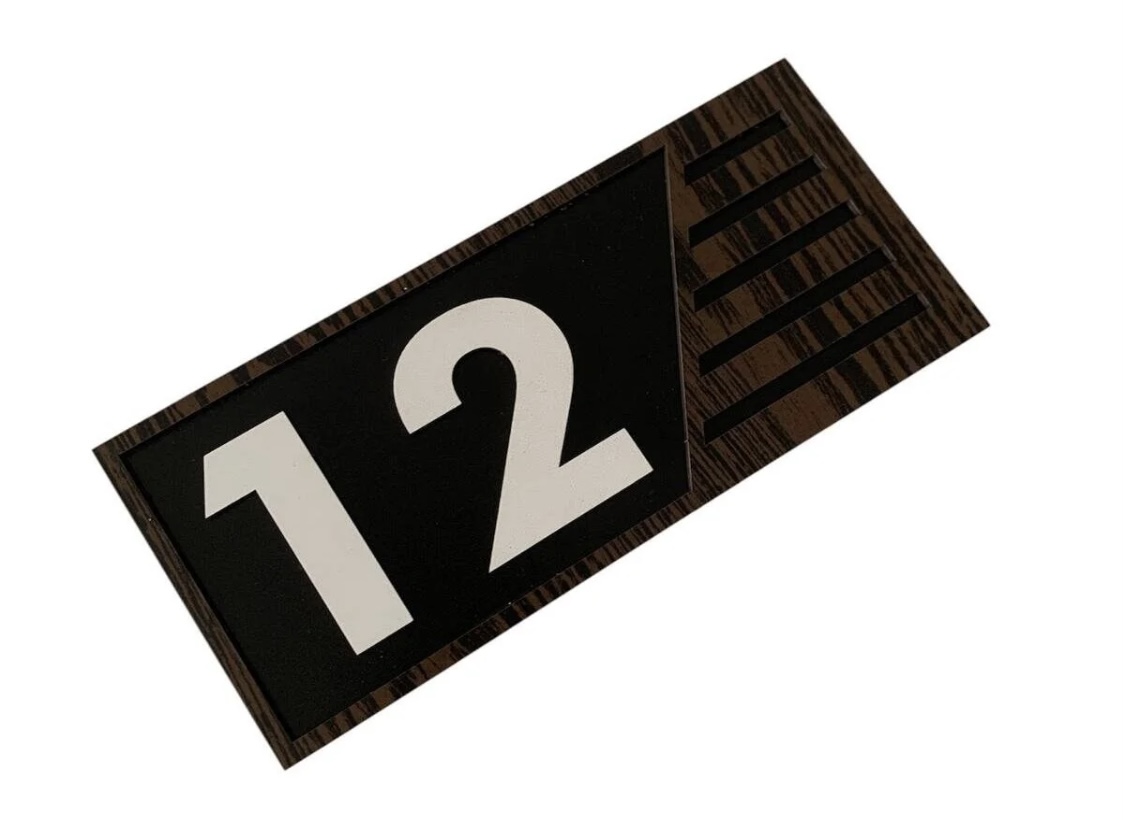 Ahşap Kapı Numaralığı - Görsel 4