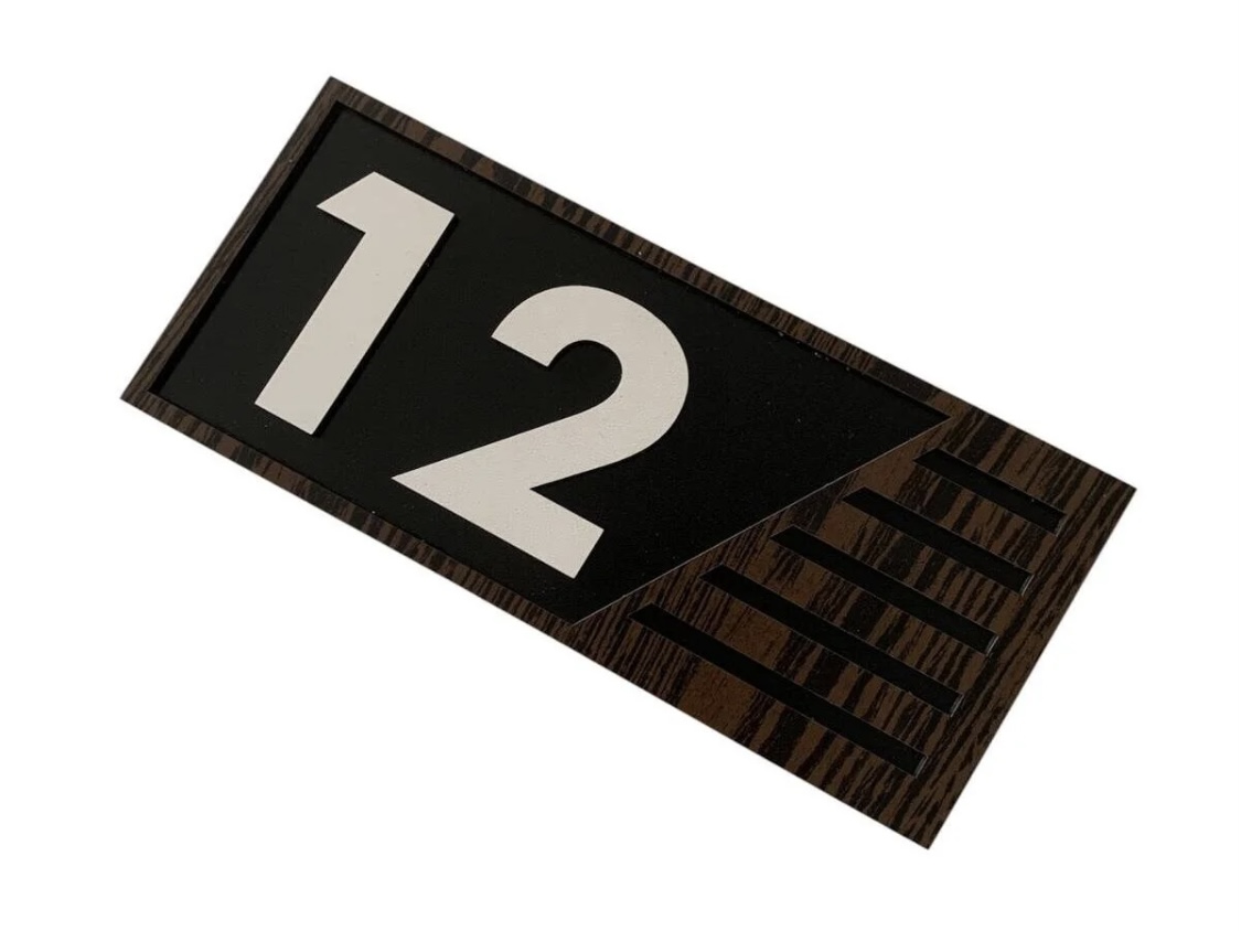 Ahşap Kapı Numaralığı - Görsel 3