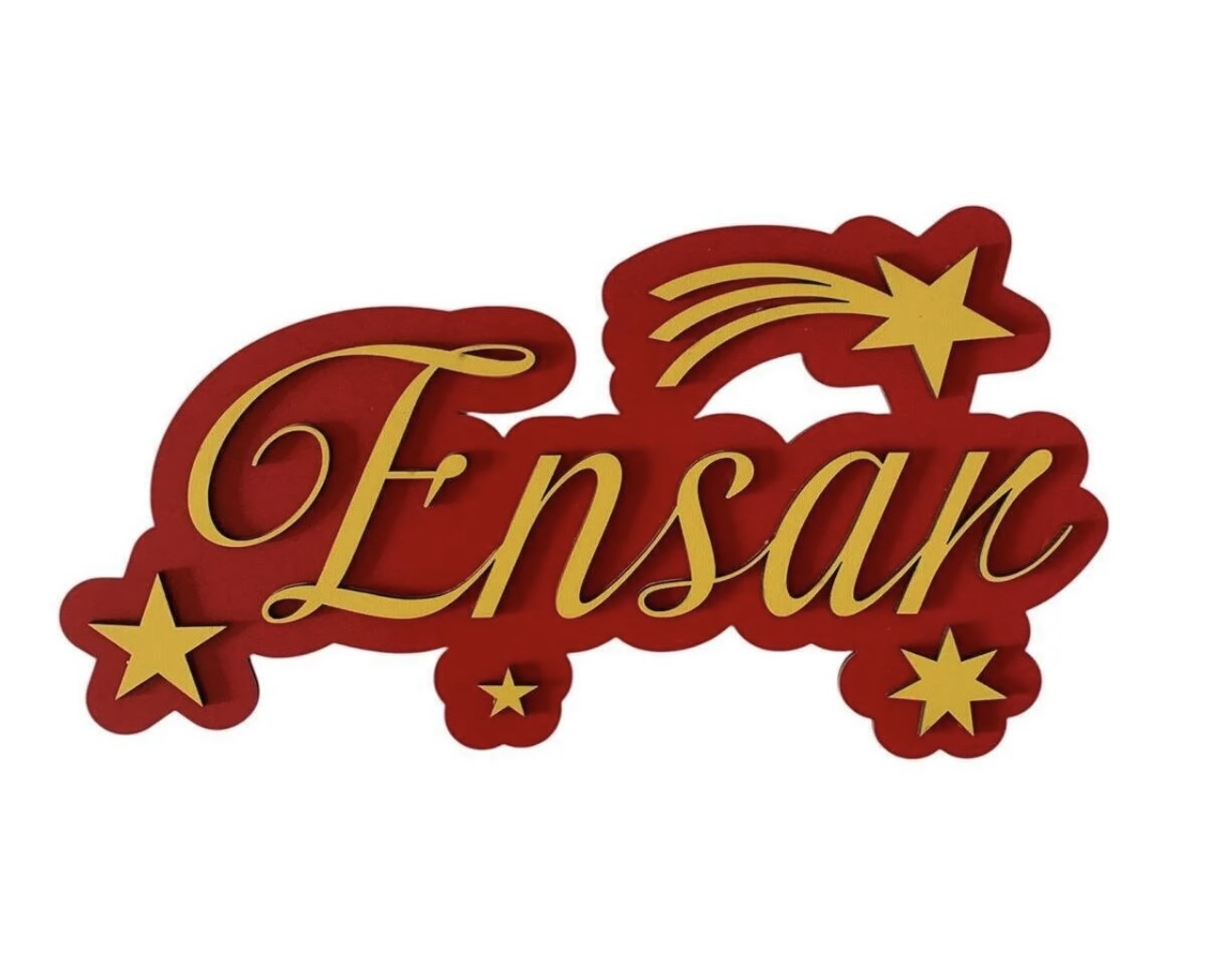 Çocuk Odası Kapı Süsü İsimlik