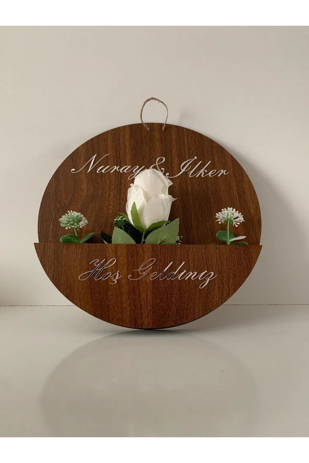 Hoş Geldiniz Kişiye Özel Kapı Süsü