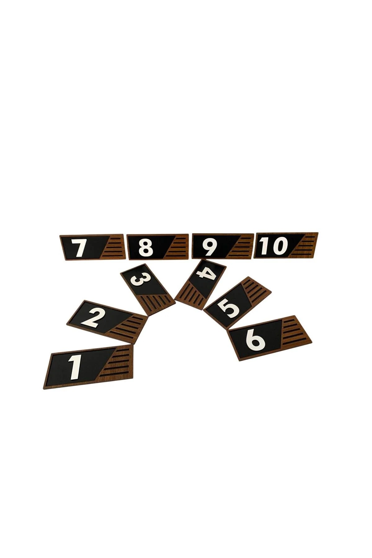 Suni Derili Ahşap Kapı Önü Numaralığı - Görsel 5