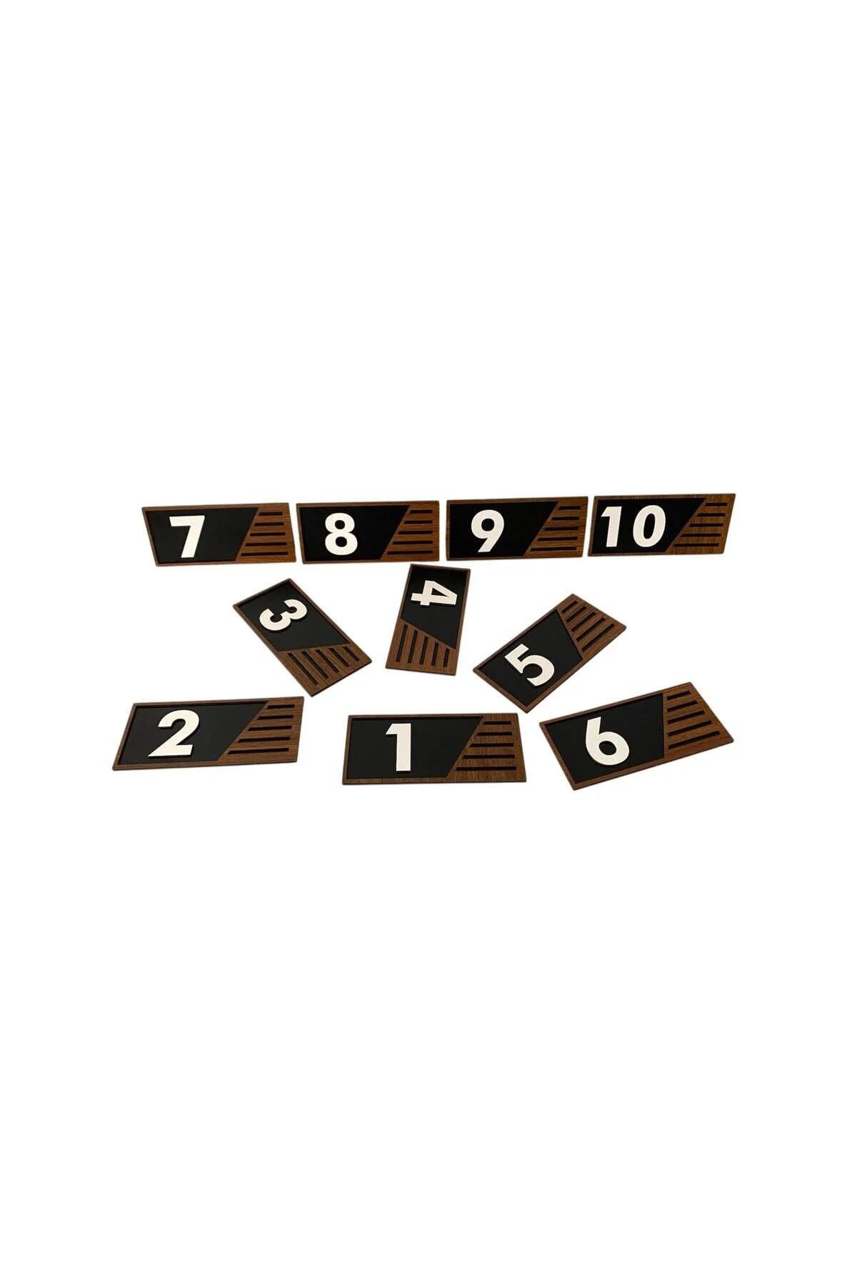 Suni Derili Ahşap Kapı Önü Numaralığı - Görsel 6