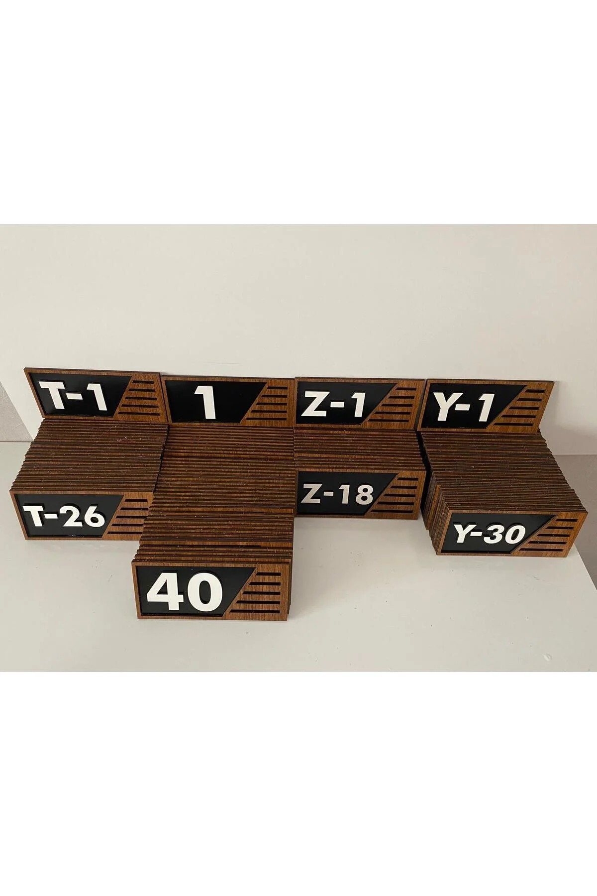 Ahşap Kapı Numaralığı - Görsel 8