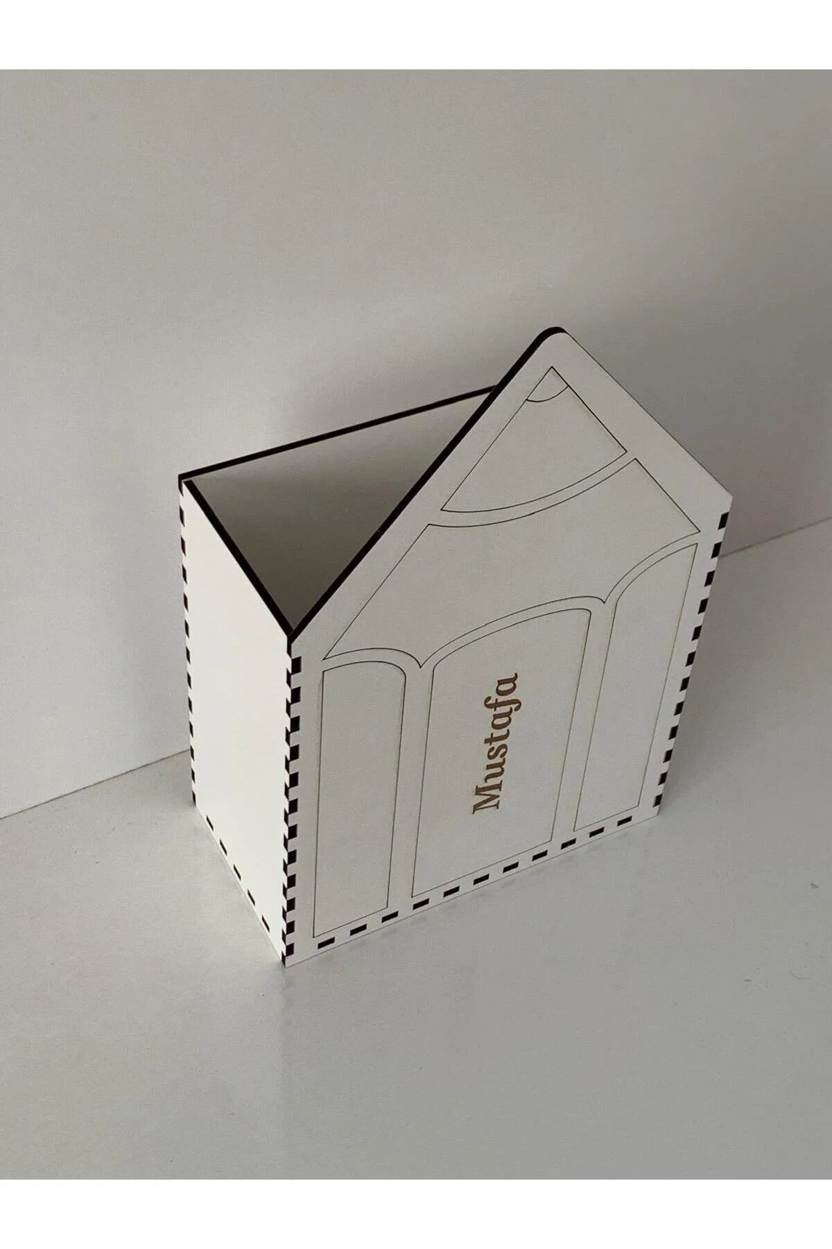 İsimli Kişiselleştirilebilir Ahşap Kalemlik - Görsel 3