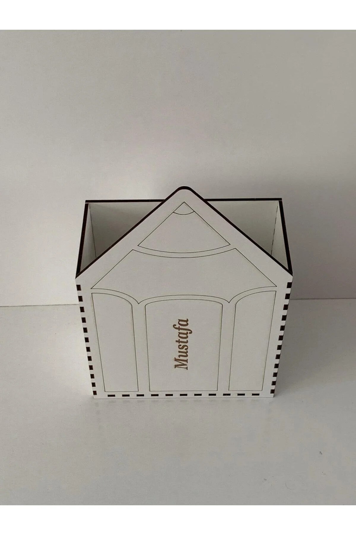 İsimli Kişiselleştirilebilir Ahşap Kalemlik