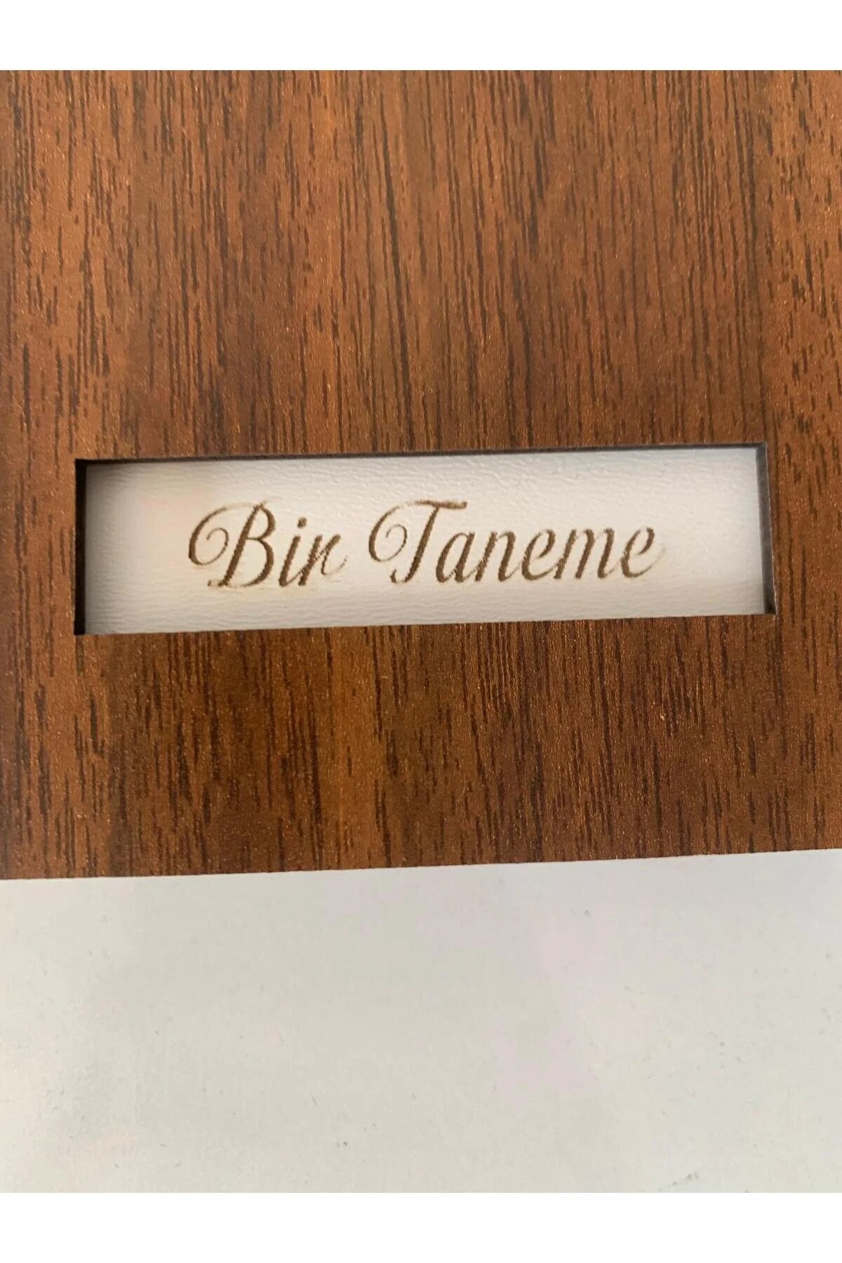 Özel Kutusunda, Kişiye Özel Ahşap Gül - Görsel 6