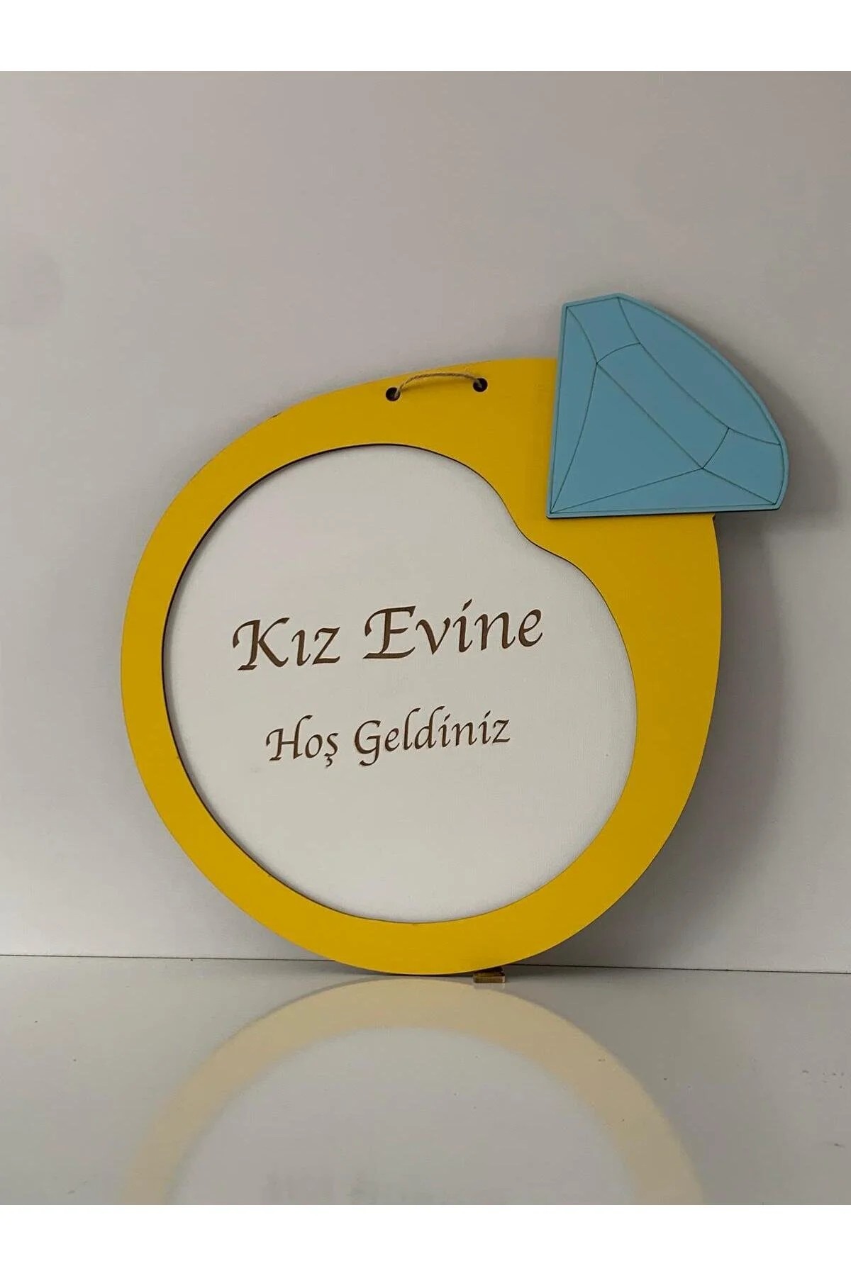 Kız Evi Hoşgeldiniz Kapı Süsü