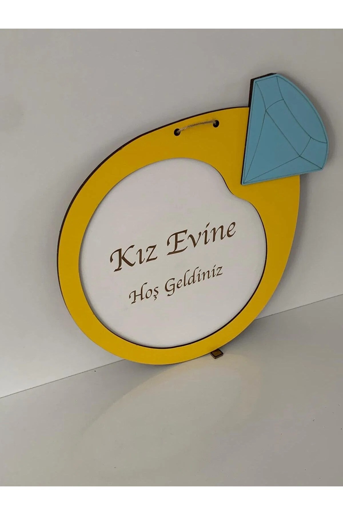 Kız Evi Hoşgeldiniz Kapı Süsü - Görsel 3