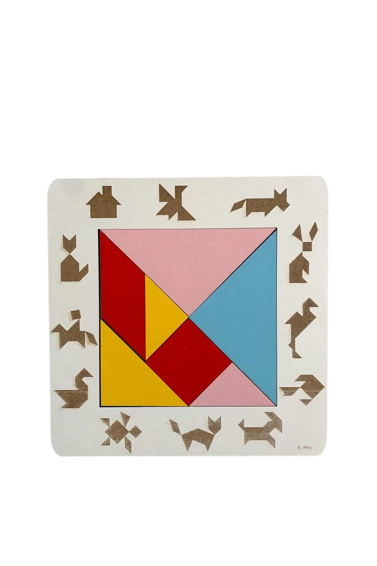 Tangram (7 Parça Ahşap) - Görsel 5