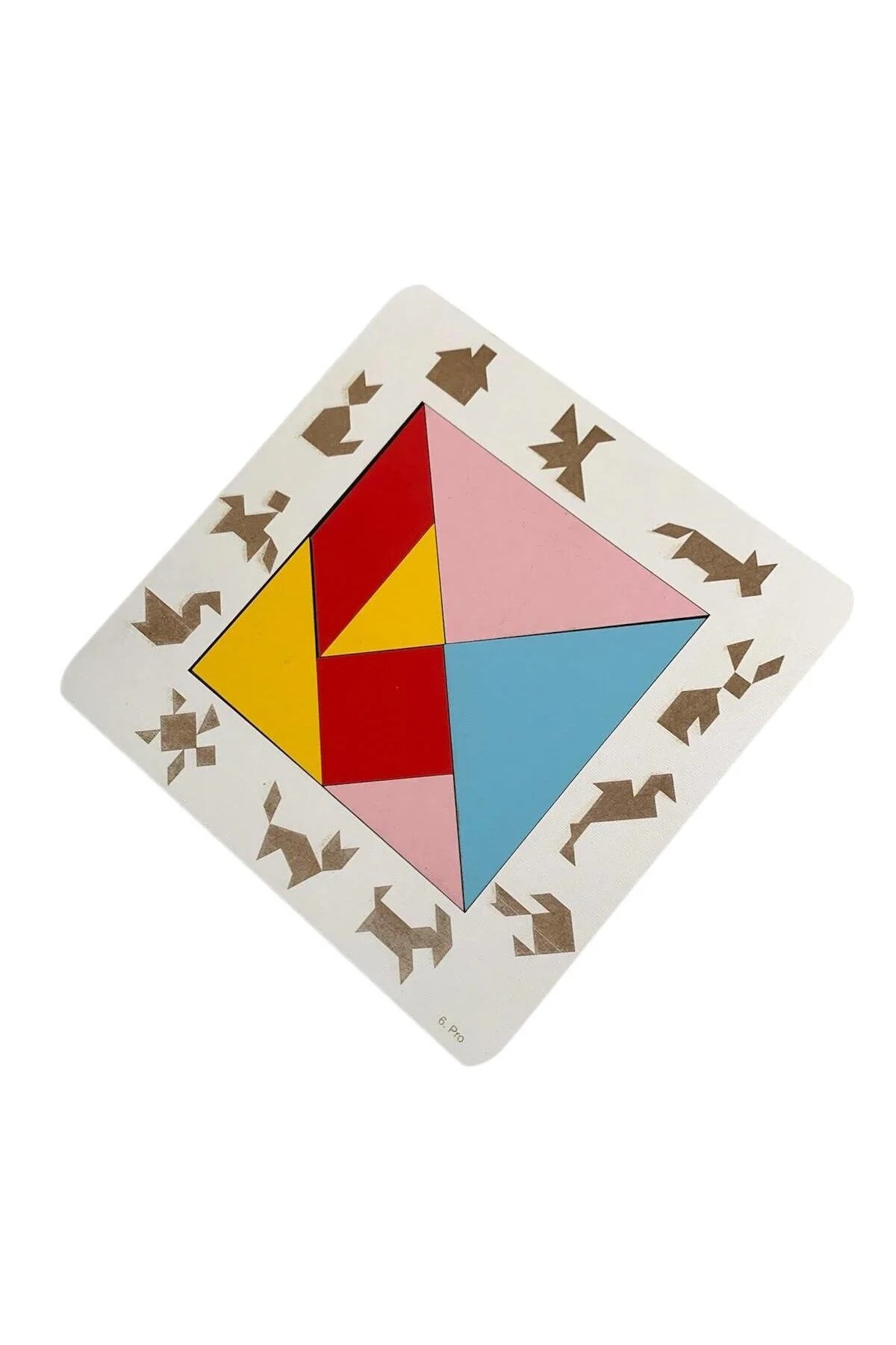 Tangram (7 Parça Ahşap) - Görsel 4