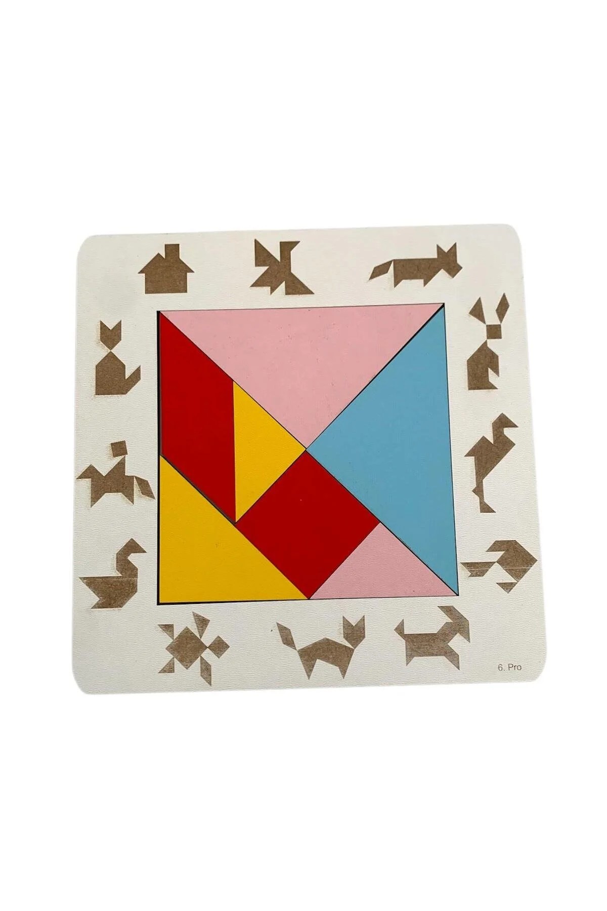 Tangram (7 Parça Ahşap)