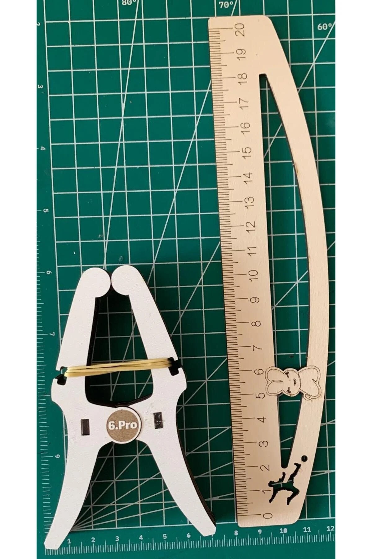 Mandal El Tipi Ahşap Hobi Amaçlı İşkence Kıskaç Klips 11cm - Görsel 4