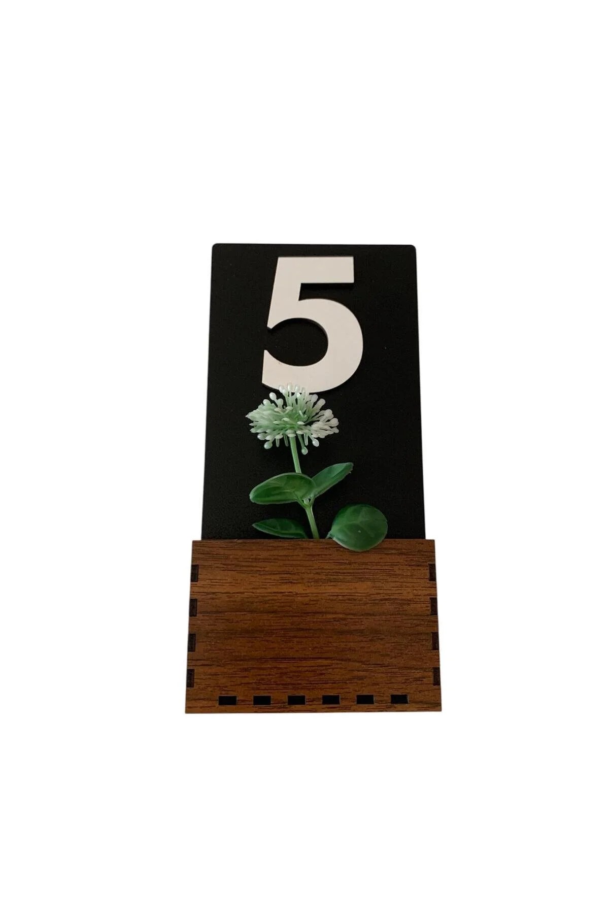 Cepli Ahşap Kapı Numaralığı