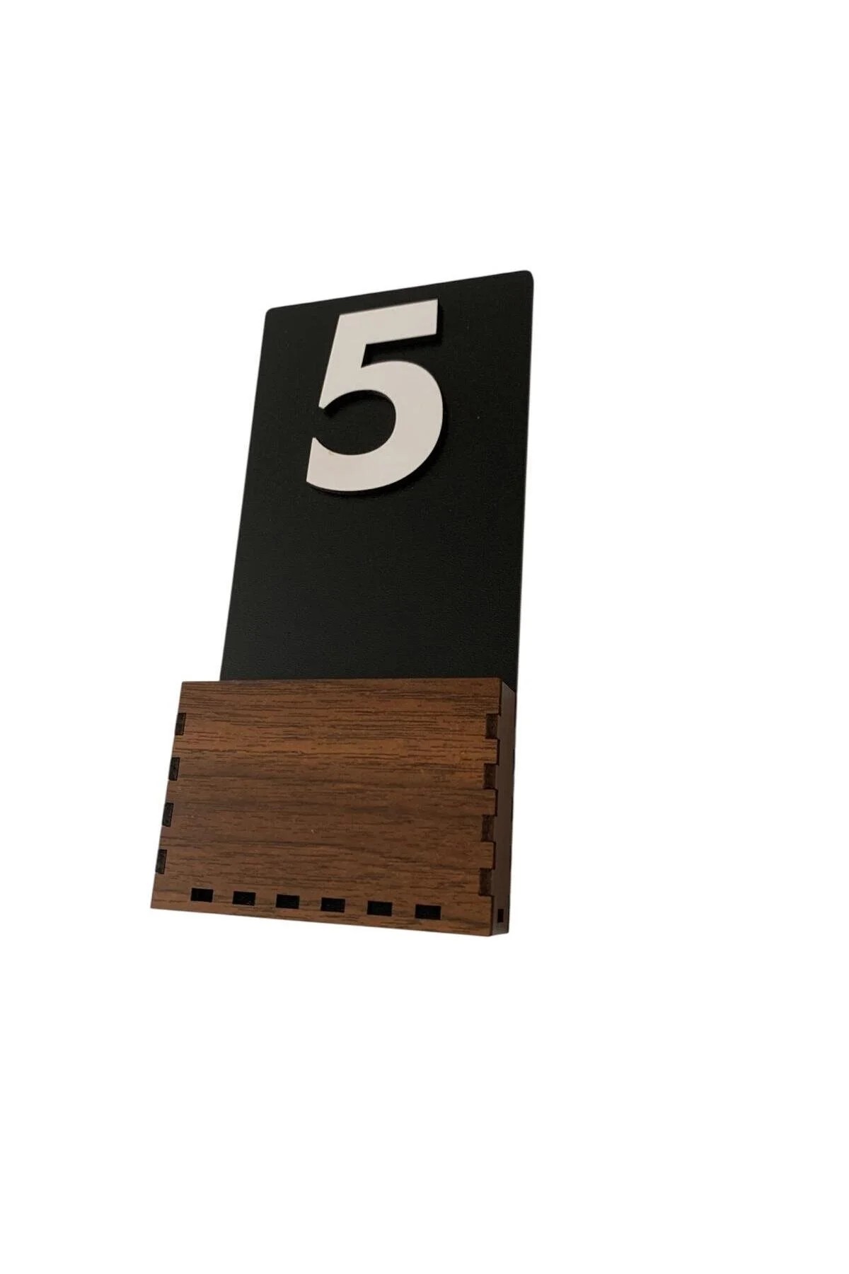 Cepli Ahşap Kapı Numaralığı - Görsel 3