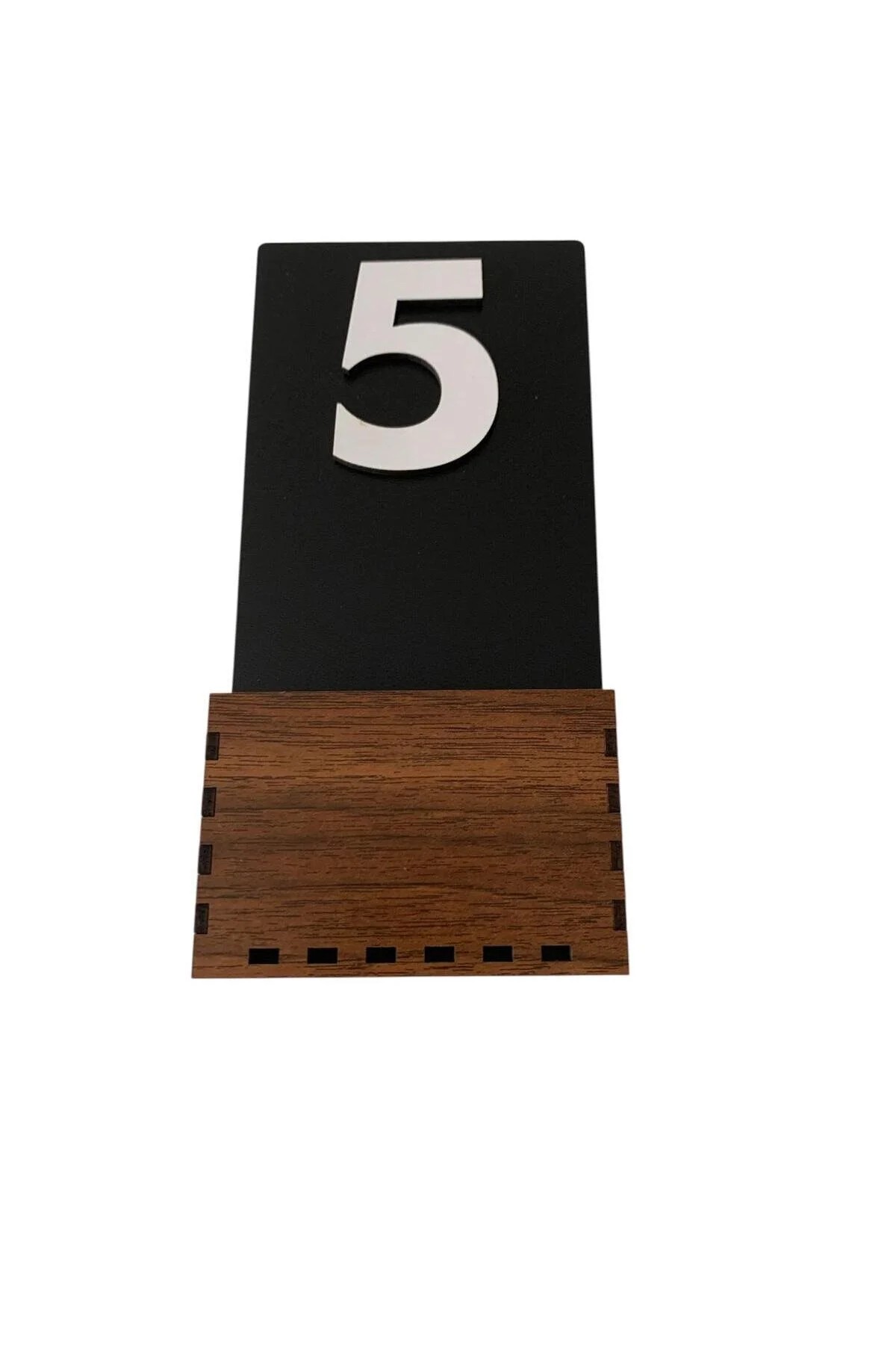 Cepli Ahşap Kapı Numaralığı - Görsel 5