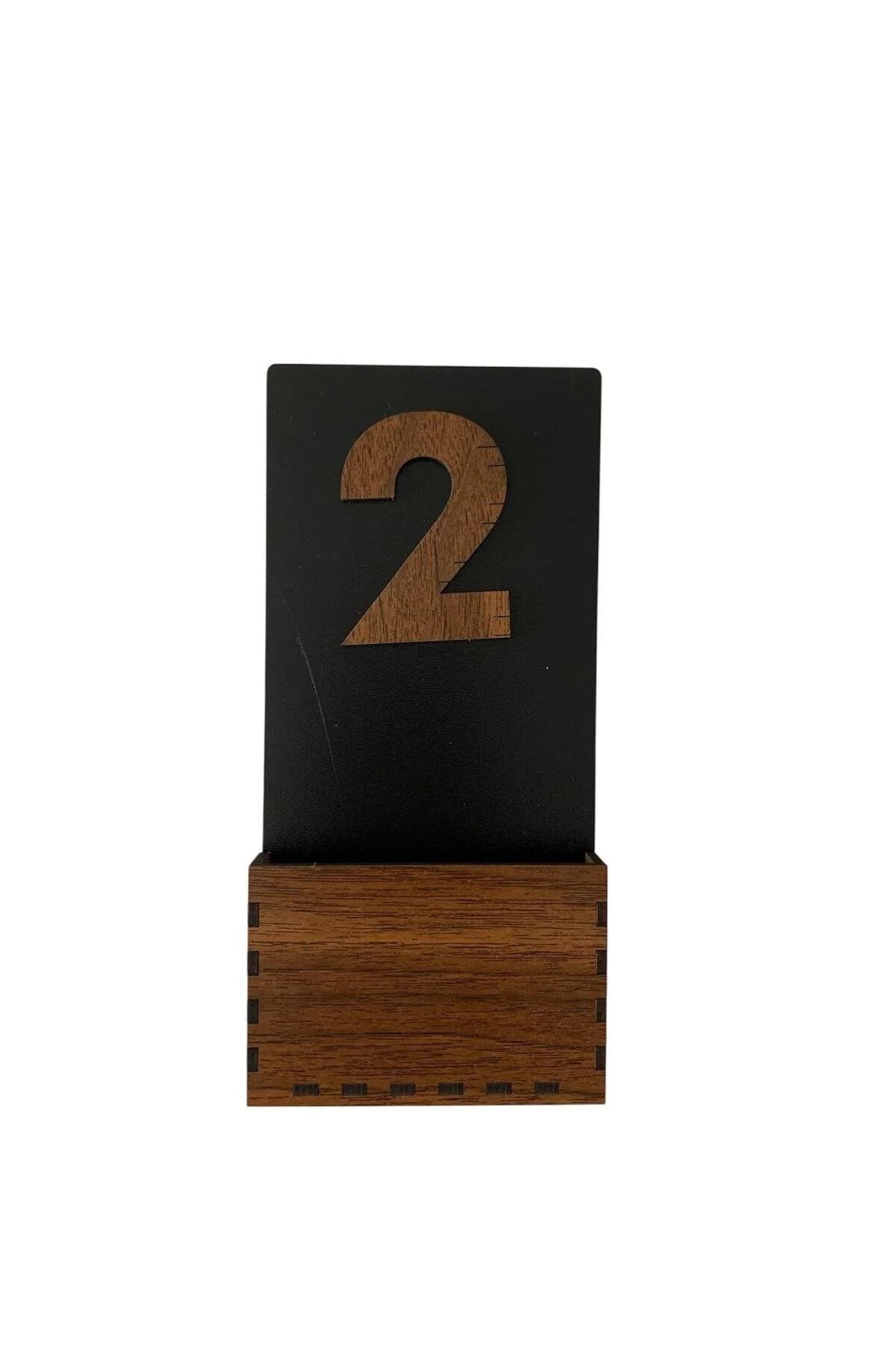 Cepli Ahşap Kapı Numaralığı - Görsel 3