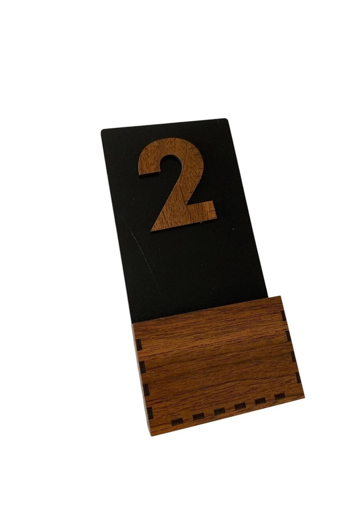 Cepli Ahşap Kapı Numaralığı - Görsel 5