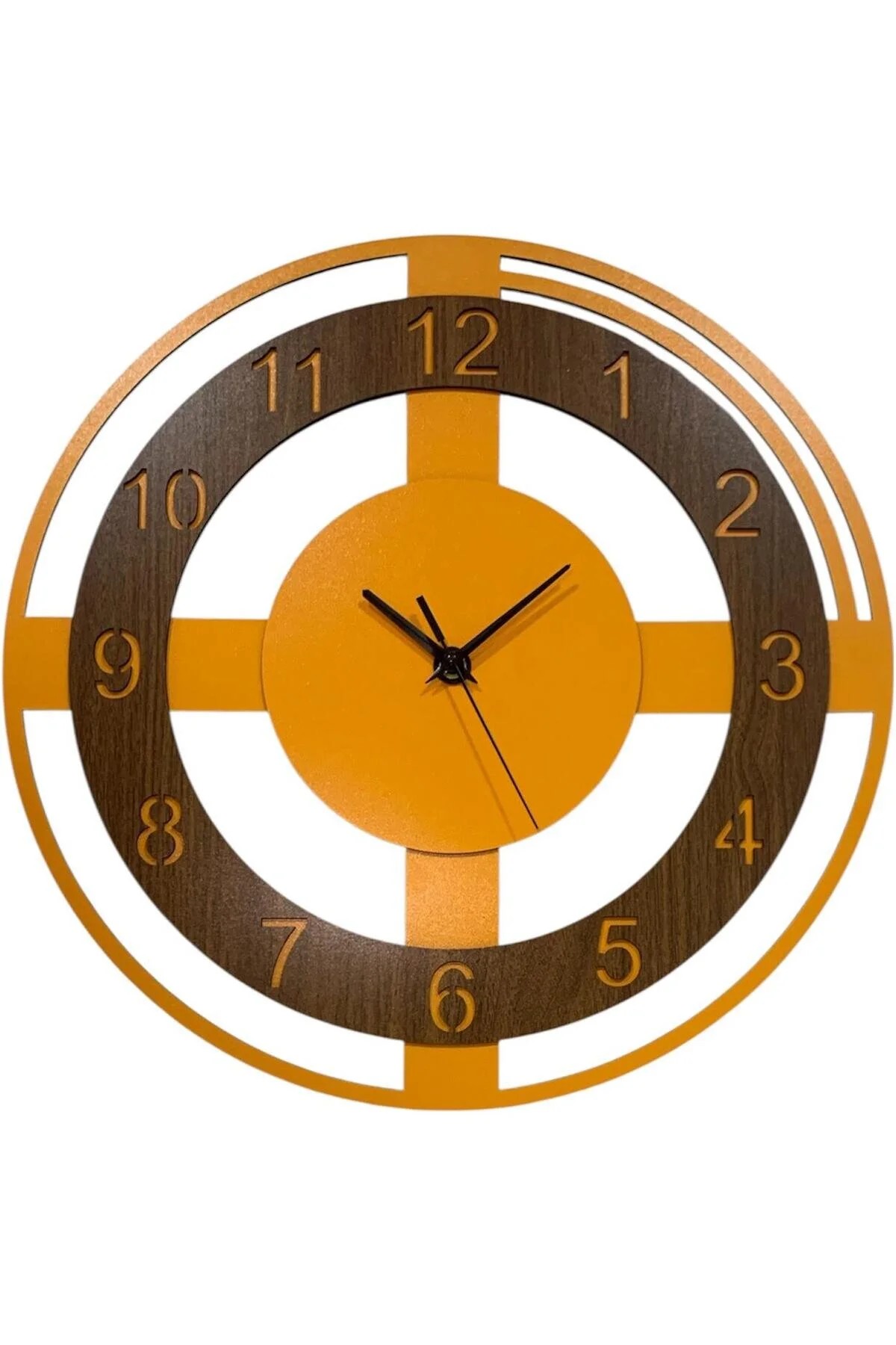 Ahşap Dekoratif Duvar Saati