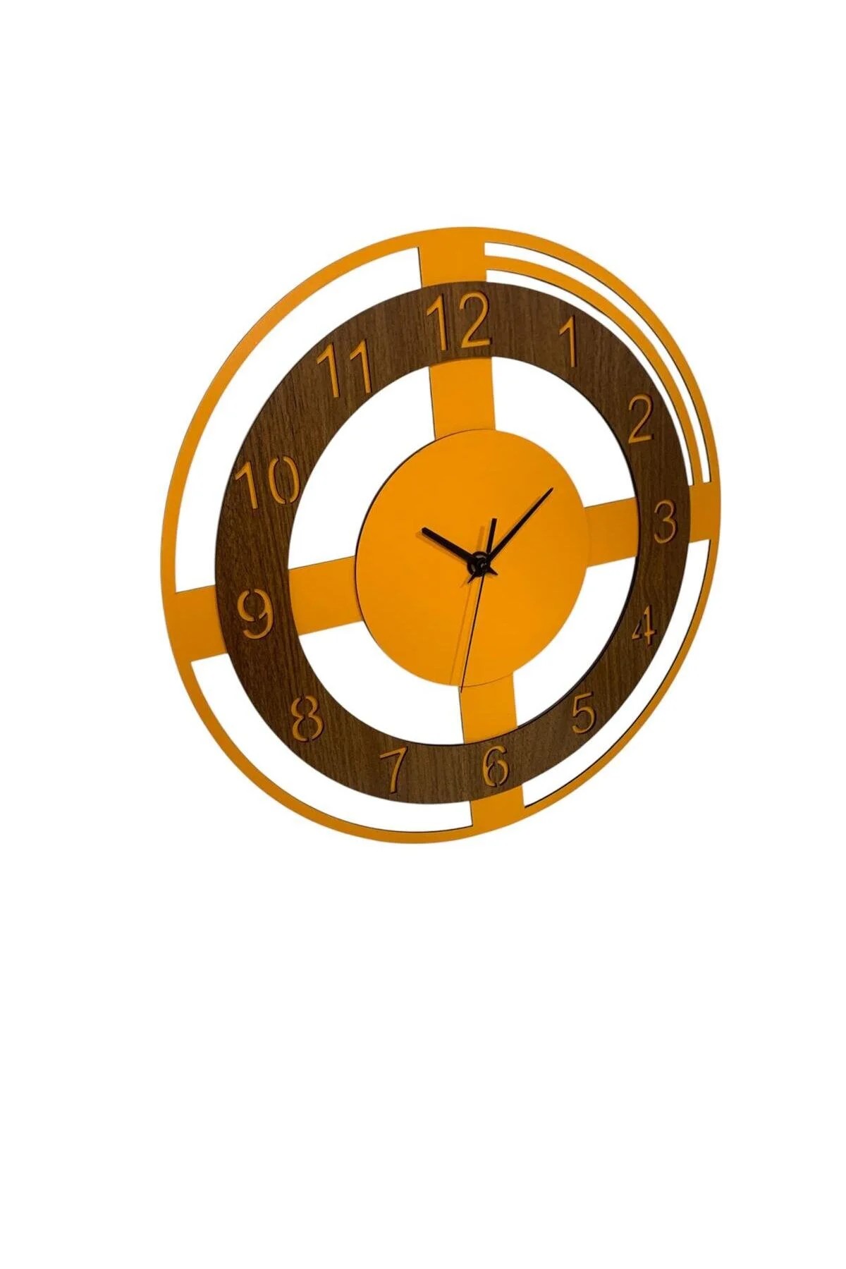 Ahşap Dekoratif Duvar Saati - Görsel 3