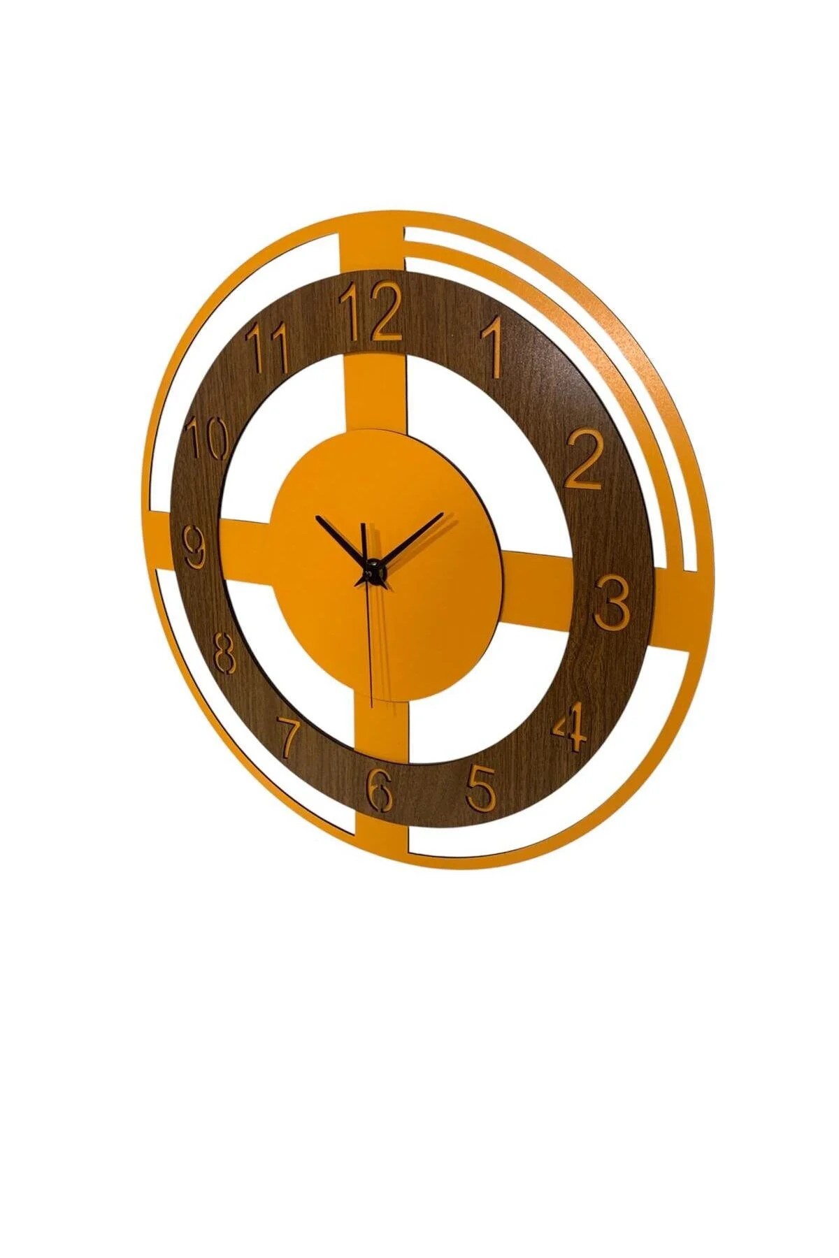Ahşap Dekoratif Duvar Saati - Görsel 4