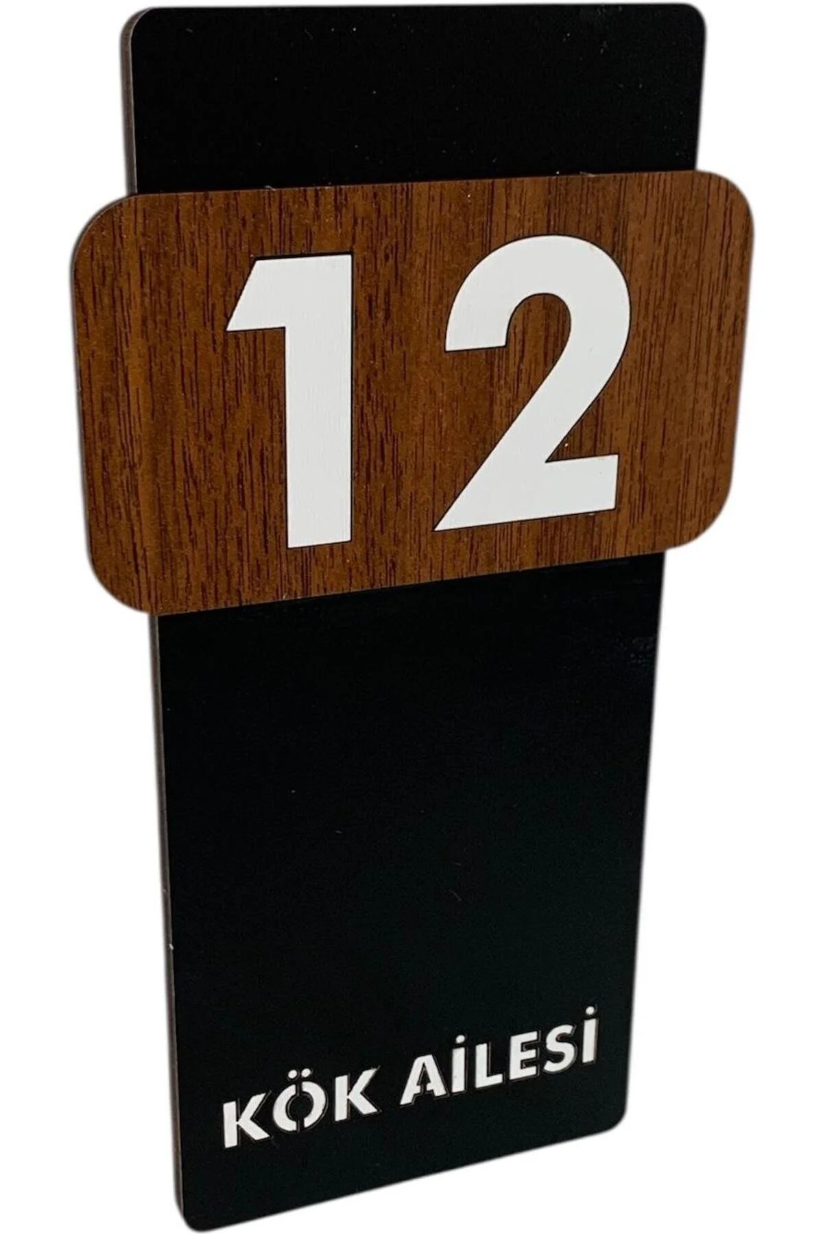 Kişiye Özel Kapı Süsü Numaralık Aile İsmi Ve Hoş Geldiniz Yazılı Dekoratif Ev Hediyesi - Görsel 3