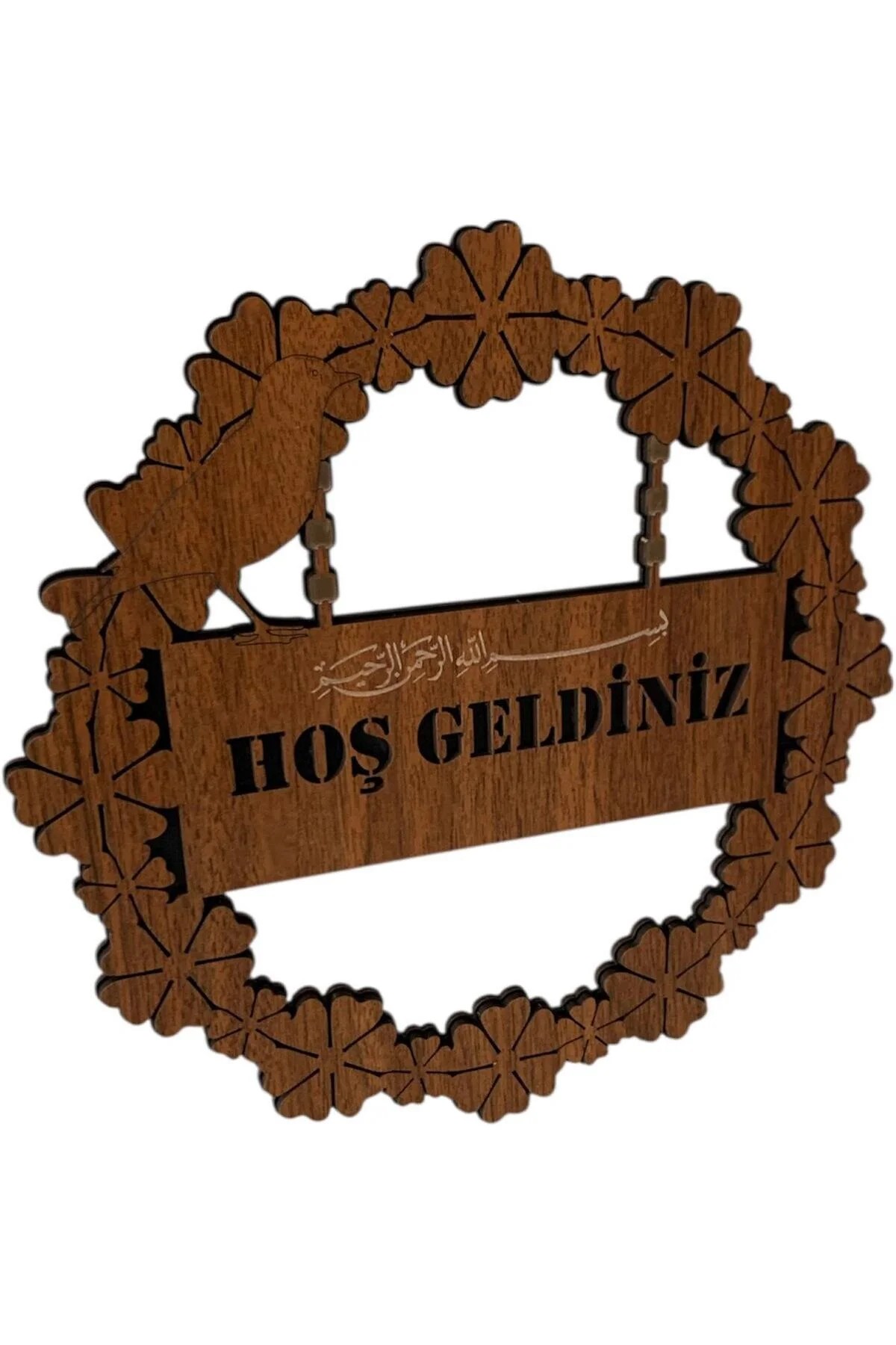 Kapı Süsü Numaralık Hoş Geldiniz Yazılı Dekoratif Ev Hediyesi - Görsel 4