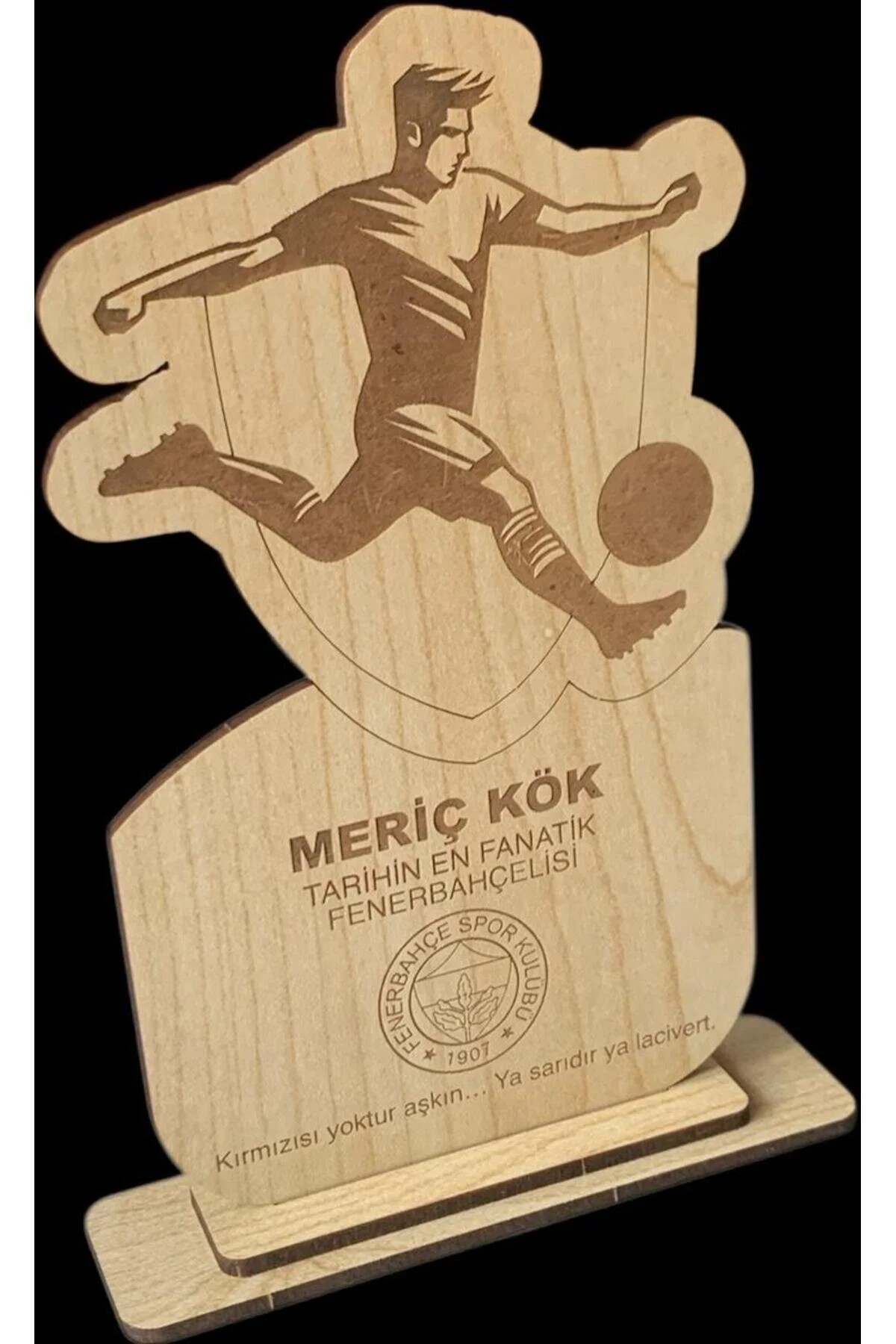 Hediyelik Futbol Figürlü Kişiye Özel Masaüstü Süs, Biblo - Görsel 3