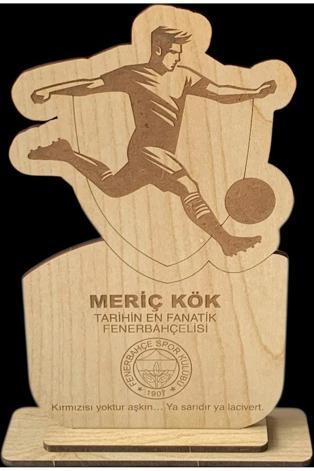 Hediyelik Futbol Figürlü Kişiye Özel Masaüstü Süs, Biblo - Görsel 4